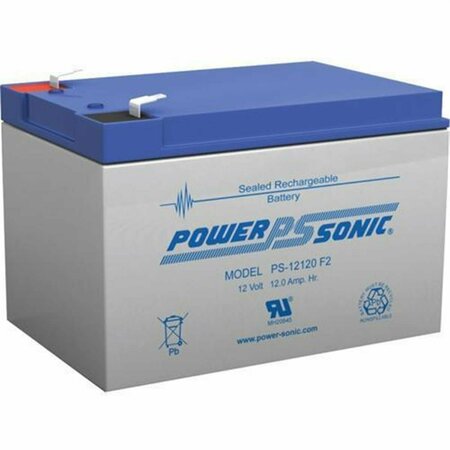 POWER SONIC 12V Sealed Lead Acid Battery - 12 Amp Hour PS12120